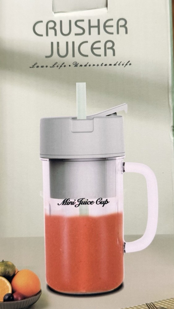 PINK Crusher Juicer LL - 898 Portable Type C Charging