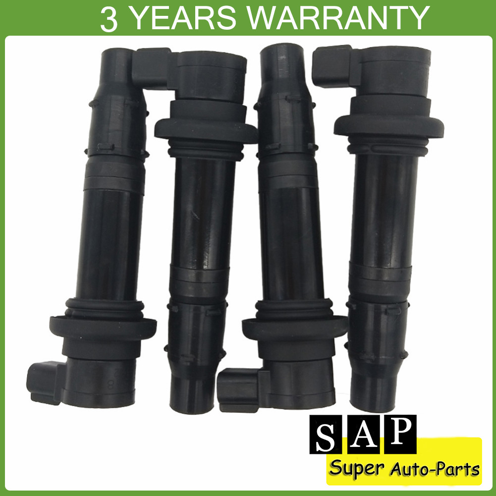 Set of 4pcs Pack Ignition Coils Fits for Yamaha YZF R6 2008-2016 13S-82310-00-00