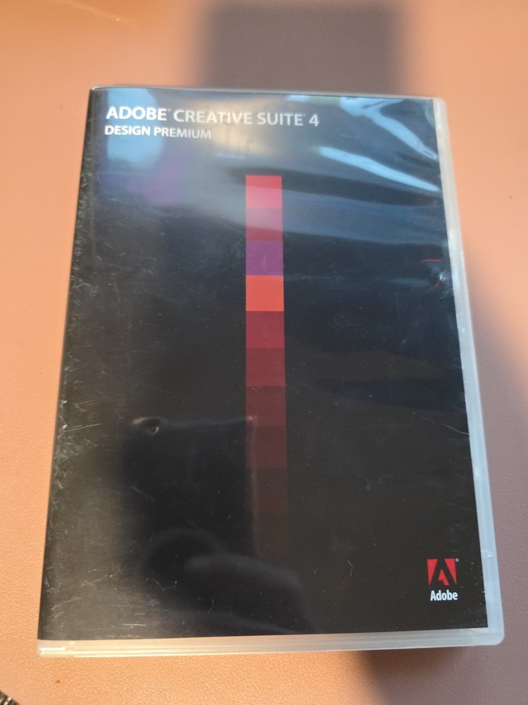 Adobe Creative Suite 4 CS4 Design Premium MacOS Used + Serial #