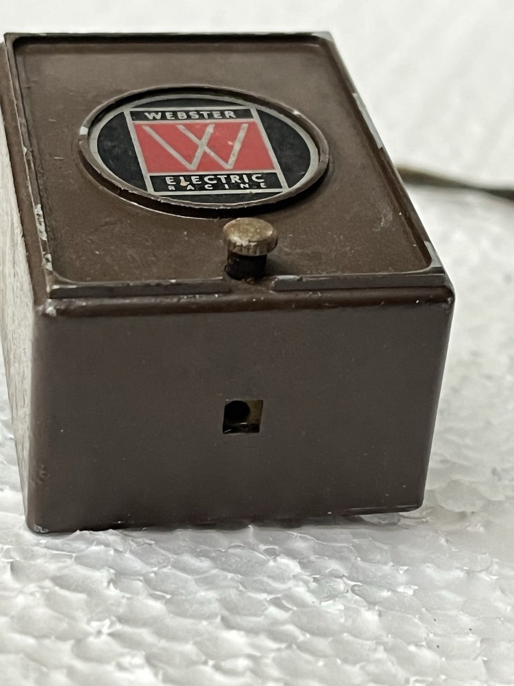webster record cutting head model r84g Untested Has An Ohm Reading