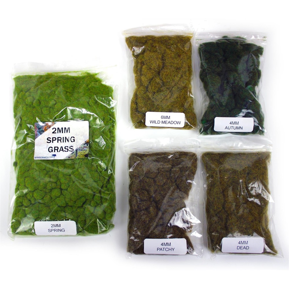 WWS Pro Grass Layering System | Static Grass & Applicator Complete Starter Kit