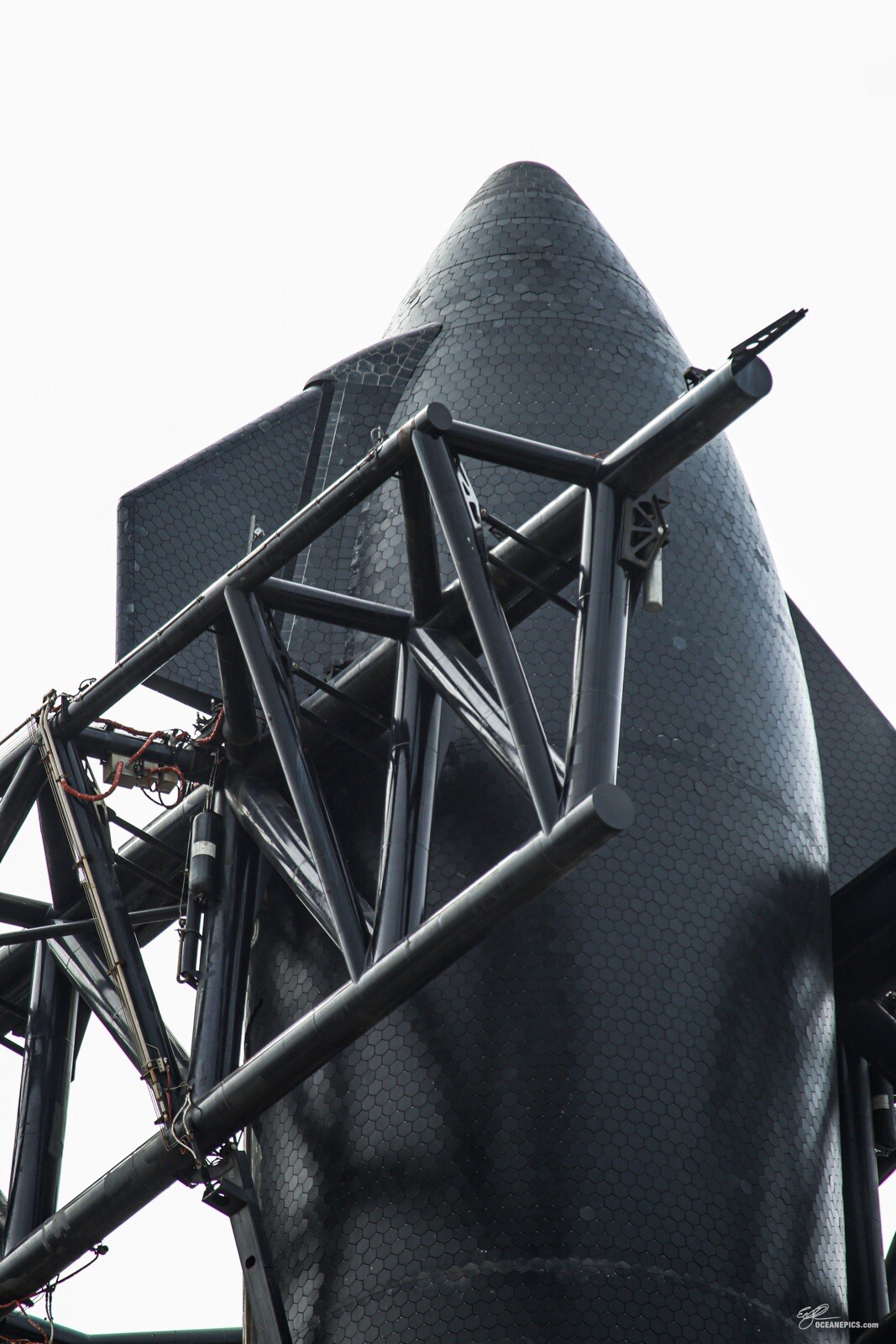 SpaceX Starship Tile Fragment Section Historic Flight 1 Flown Relic! - Sm