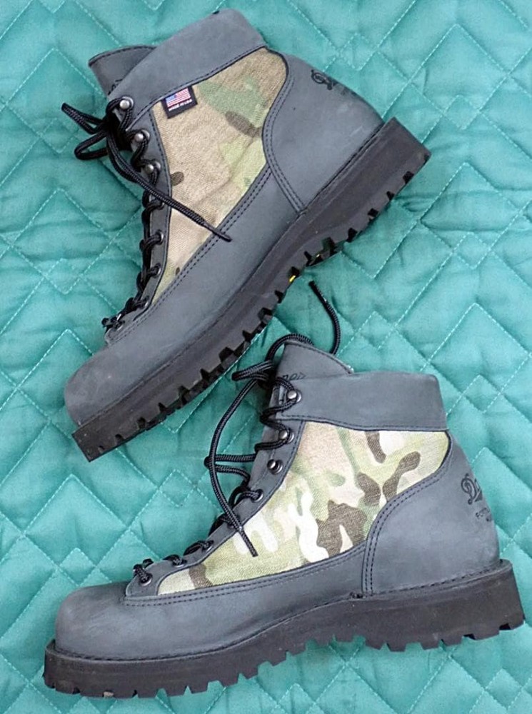 ☆ Danner Danner Danner Light Camo 30120 Gray Good Condition
