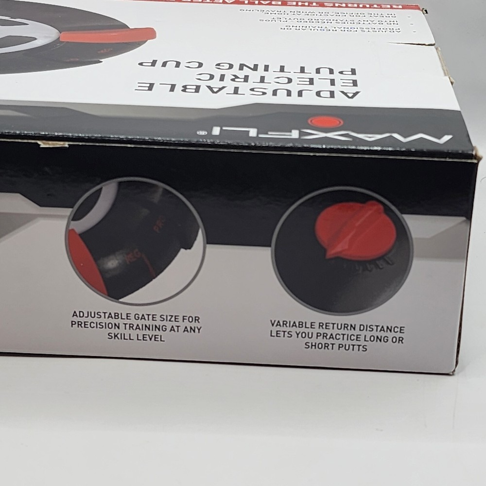 Electric Golf Putting Cup MAXFLI - Adjustable - Automatic Golf Ball Return