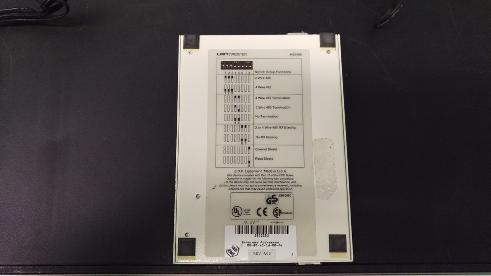 Lantronix MSS485 Device Server w/ AC adapter