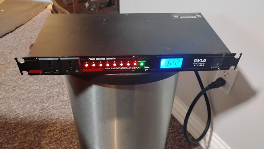 Pyle Sequence controller power conditioner PLEASE READ DESCRIPTION