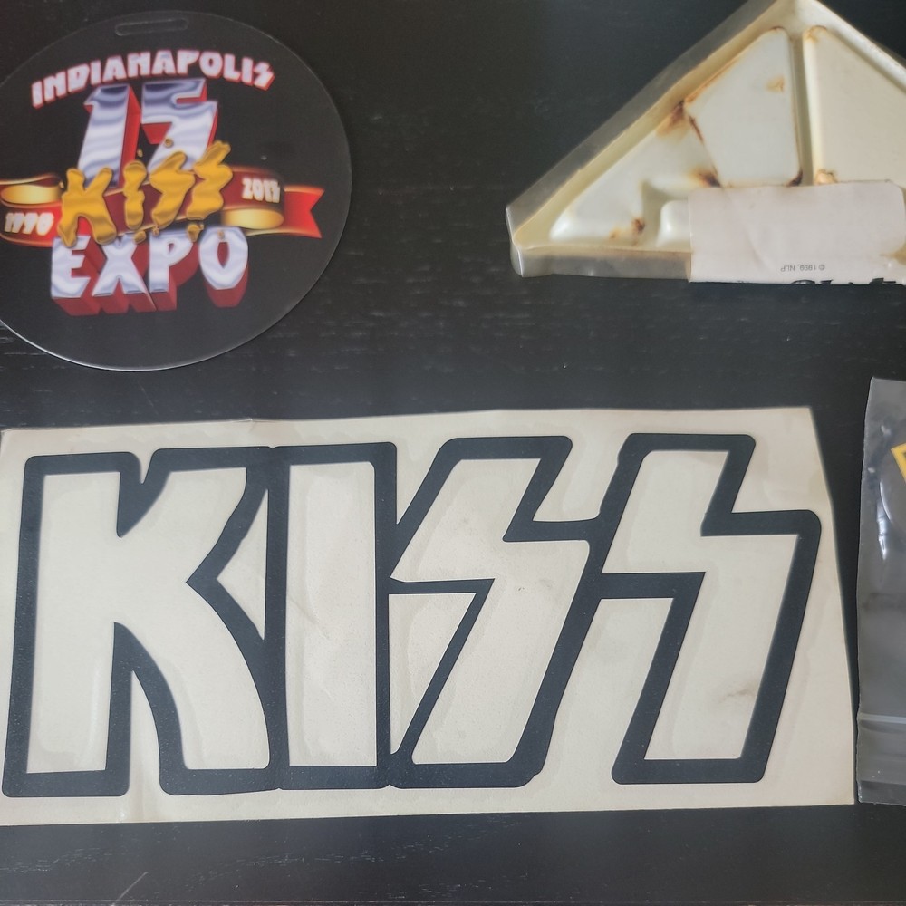 Lot Of 9 Vintage items convention passes, ots pin, decal, promo make up kit etc