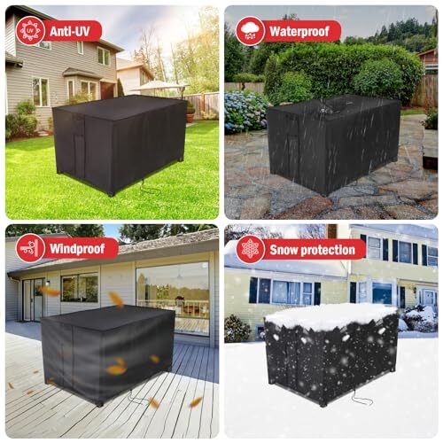 Rectangular Fire Pit Cover for Choice Products 42 Inch Gas Fire Pit TableOutd...