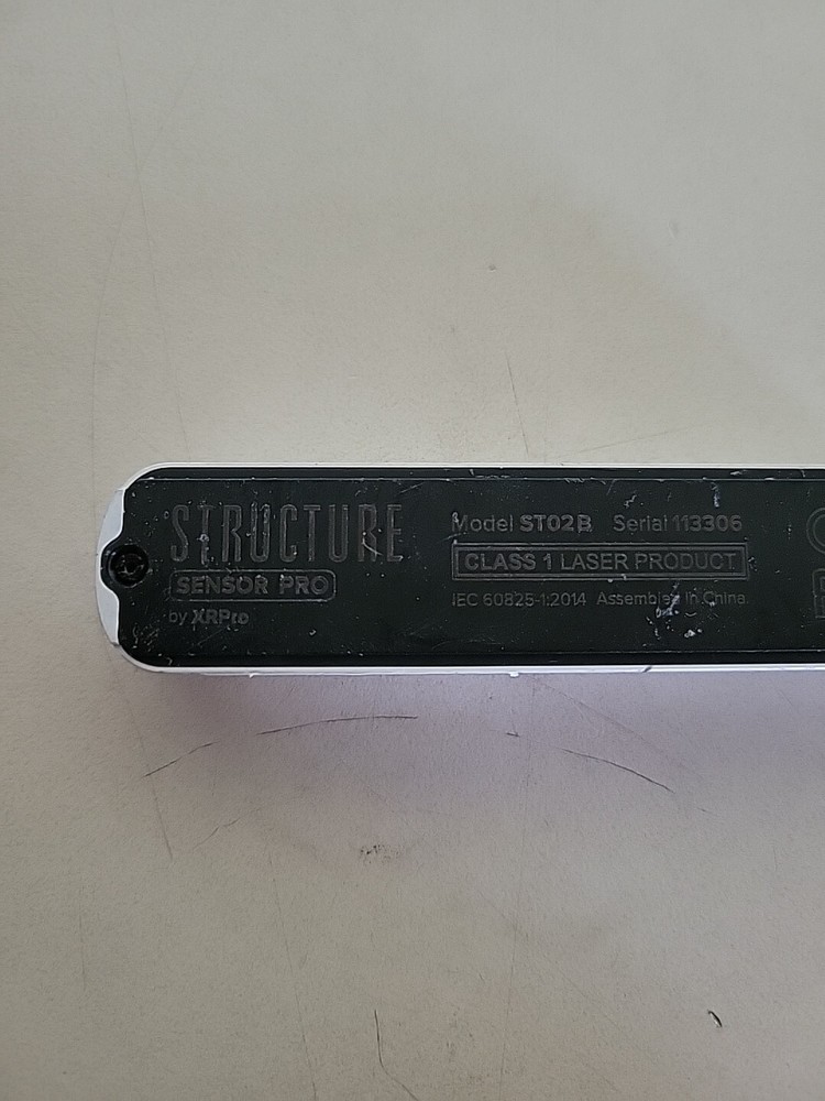 Occipital Structure Sensor Pro Model Number # ST02B