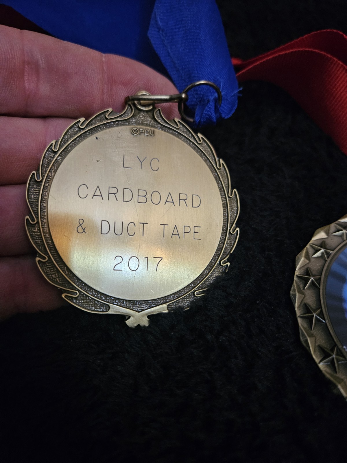 4 - Lakeport Yacht Club Cardboard & Duct Tape Regatta Medals + 2013 Lake County