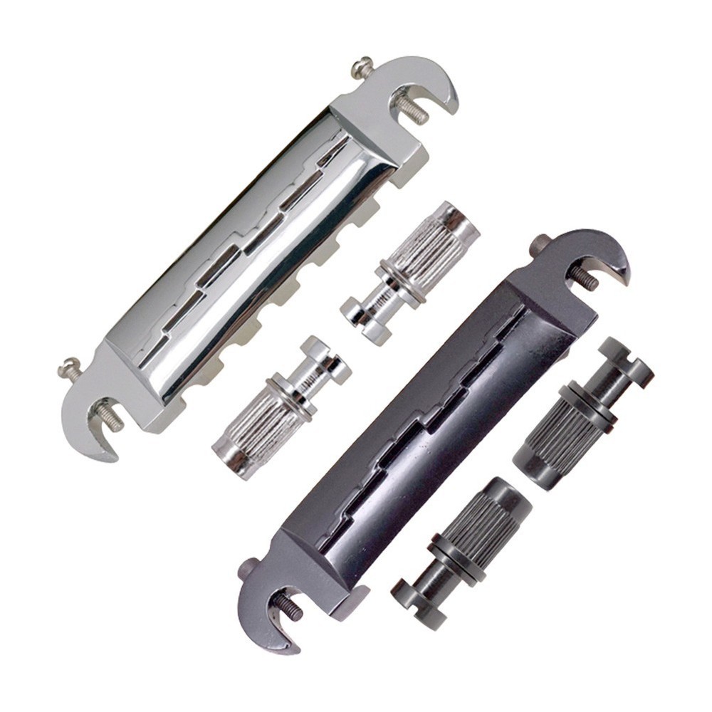Replacement Bridge Tailpiece Compensated Ridge Electric Guitar Wraparound