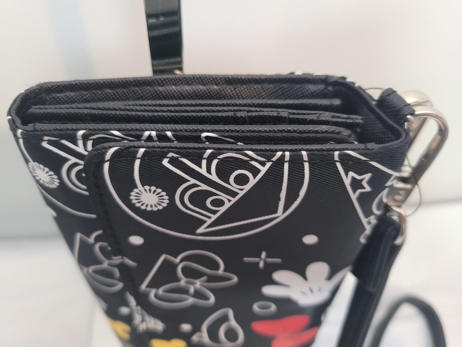 Disney Parks Mickey Minnie Icon Convertible Crossbody Bag Wristlet Wallet New