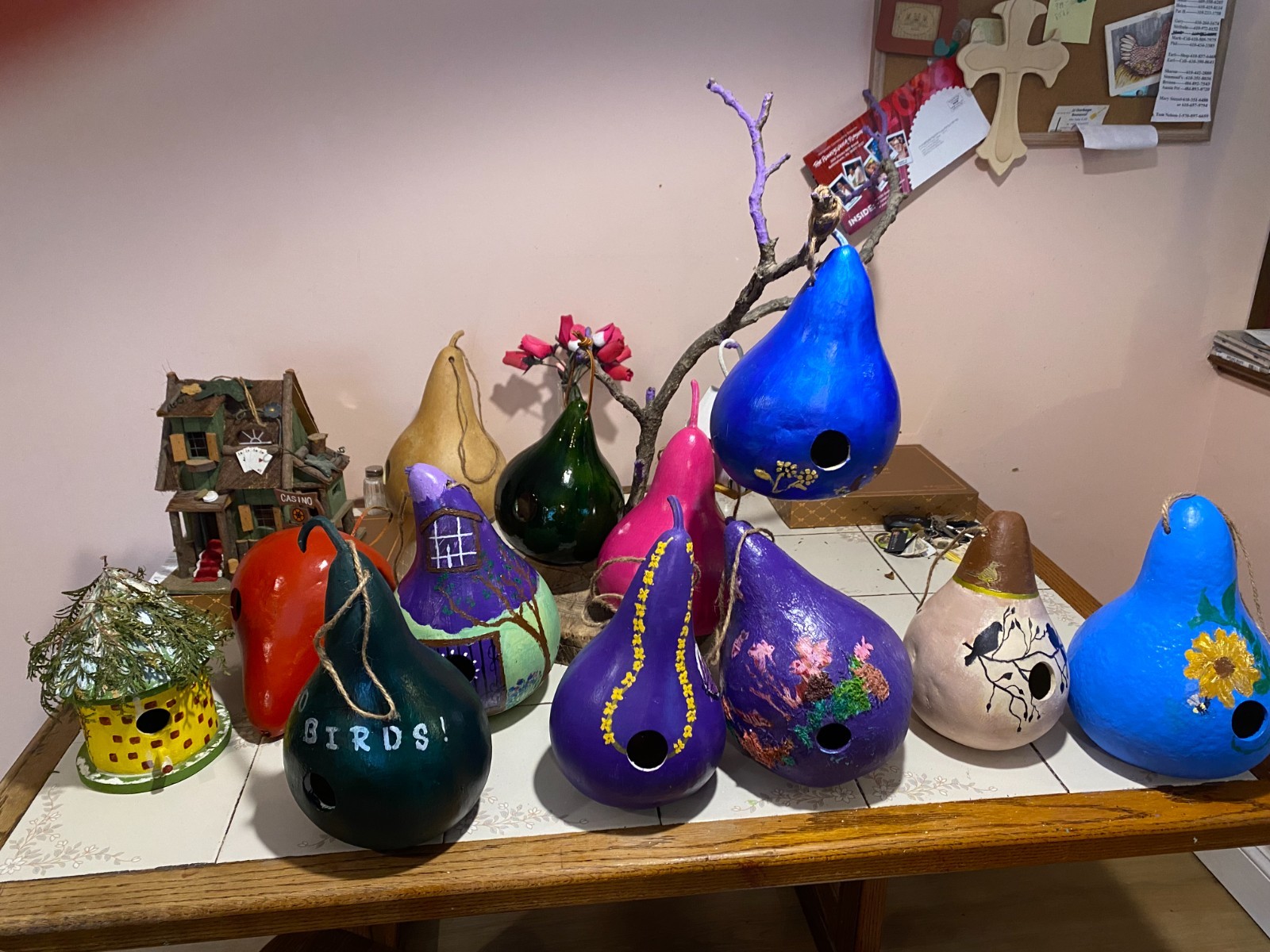 BIRDHOUSE GOURDS