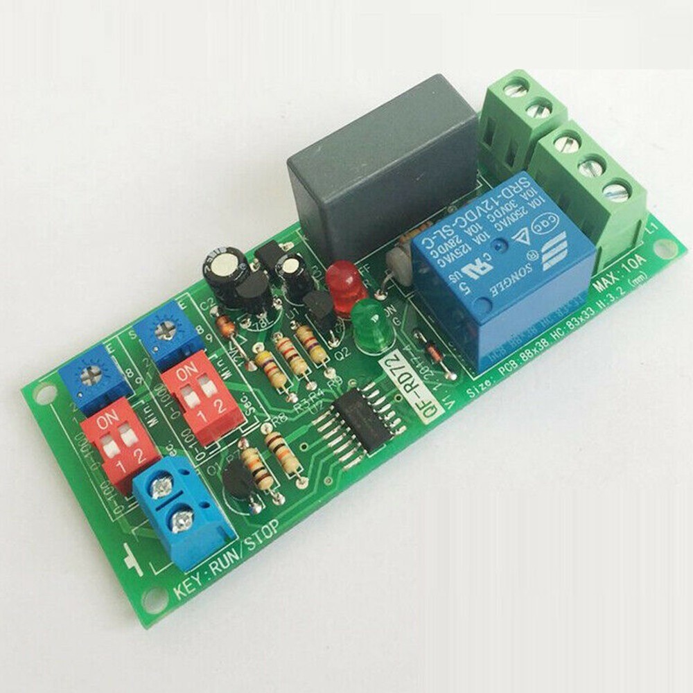 AC110V 120V 220V Timer Infinite Cycle delay Turn ON/OFF Time Relay Switch Module