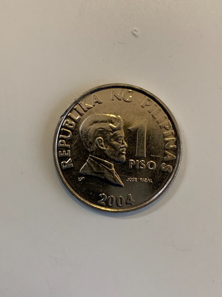 2004 Philippines 1 piso coin