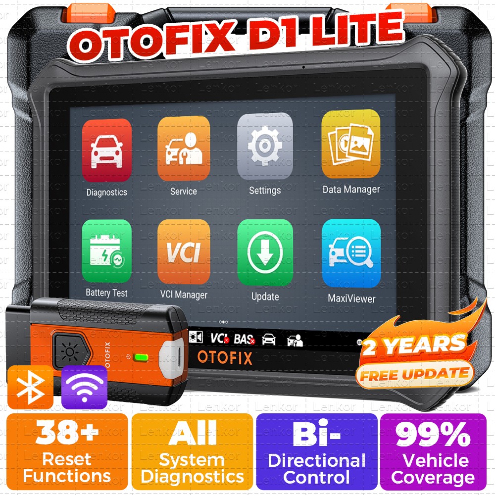 2025 OTOFIX D1 Lite Bidirectional Full System Diagnostic Tool Key Coding Scanner