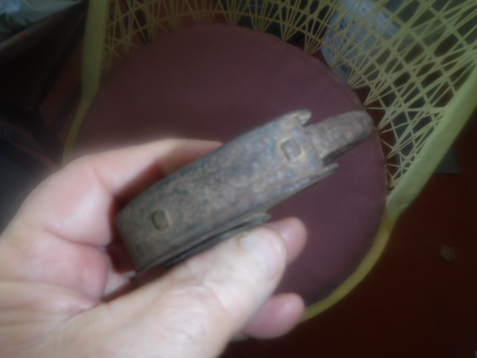Civil War Confederate Camp Padlock