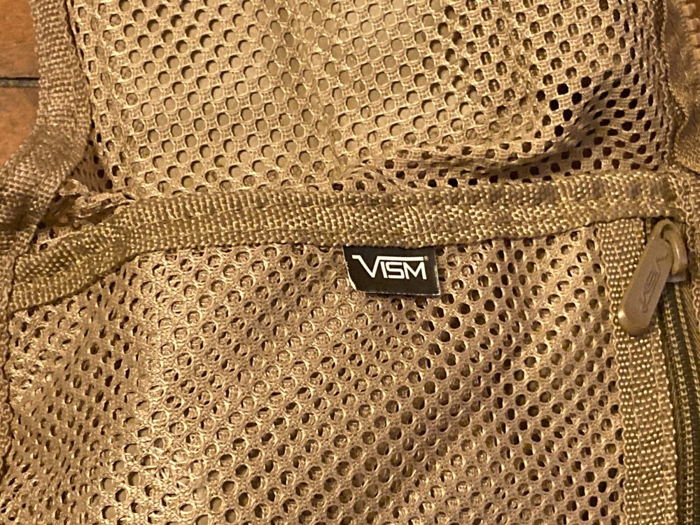 Vism Tactical Vest Fully Adjustable Tan Airsoft Combat NICE!