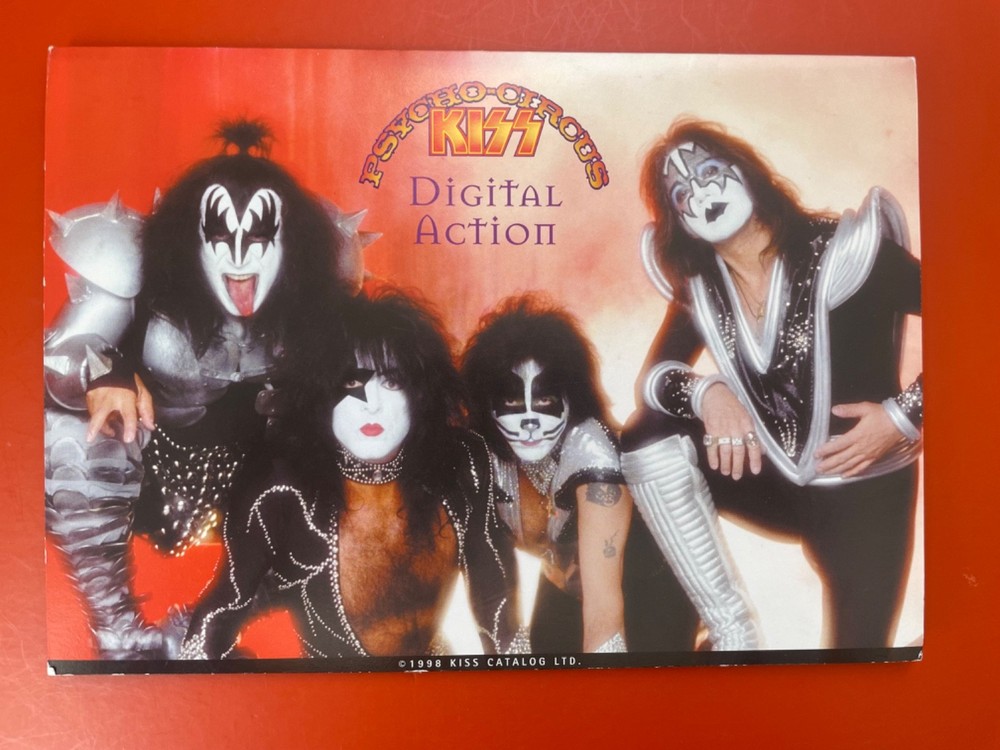 KISS Commemorative 1998 - 1999 Psycho Circus Digital Action Motion Card
