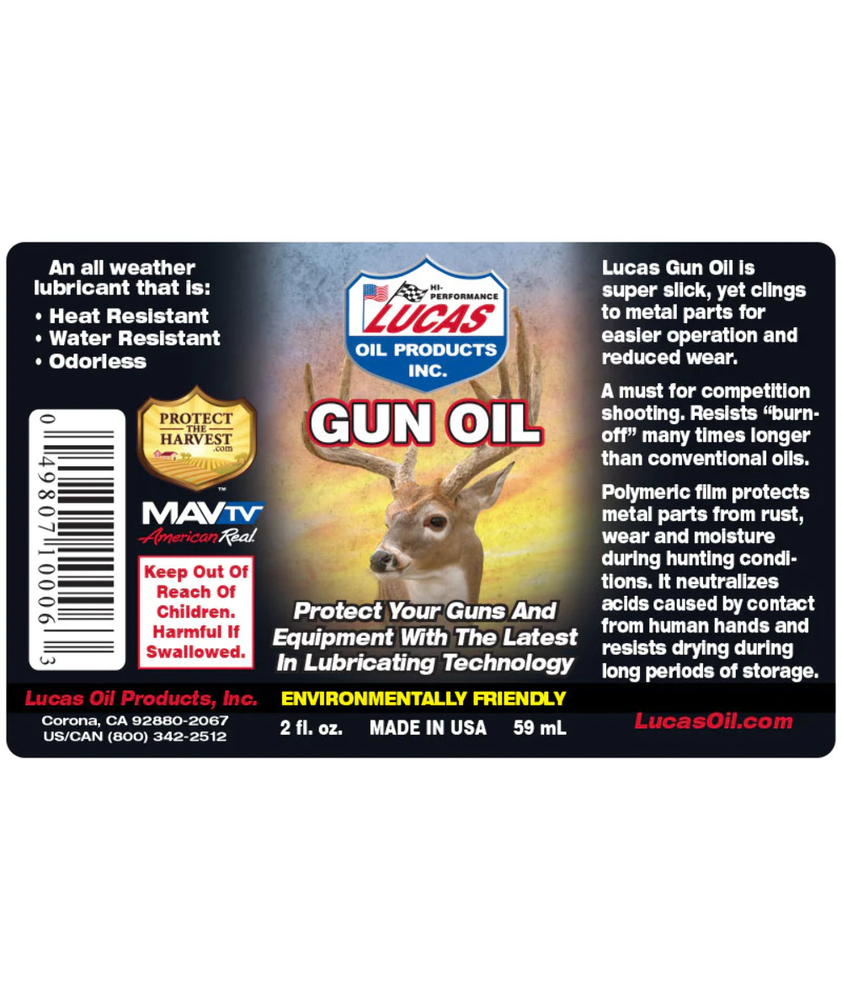 Lucas Gun Lube 2 Oz.