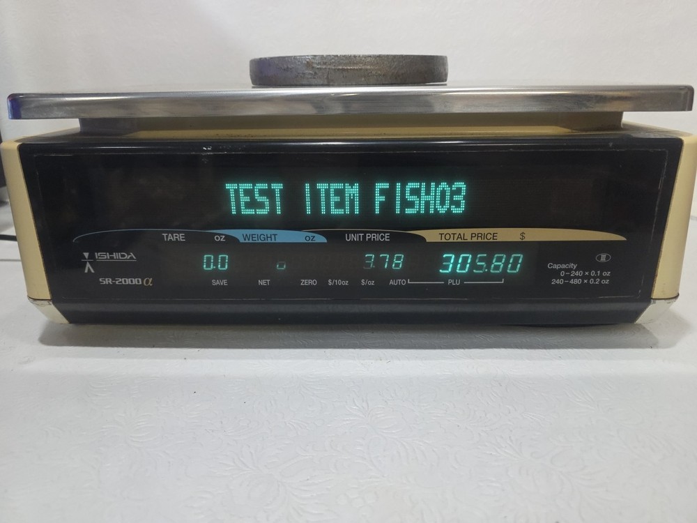 ishida scale SR-2000a