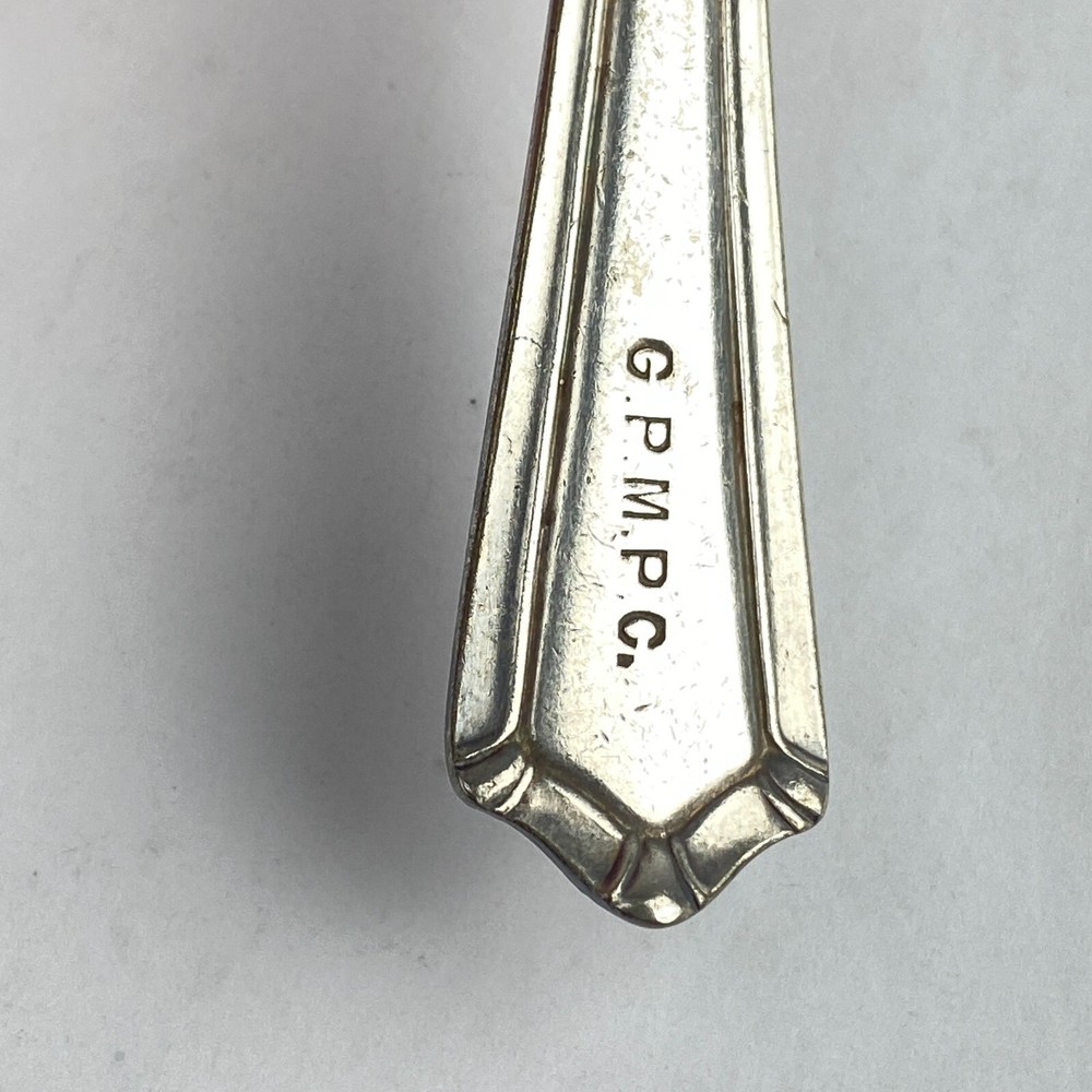 A.S. Co. EP Electro Plate Dinner Fork Marked GPM PC Vintage