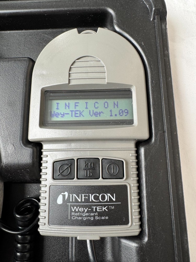 Inficon Wey-Tek Refrigerant Charging Scale