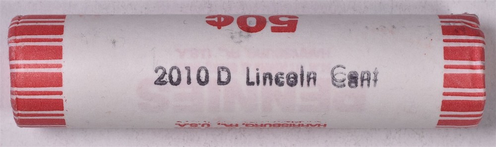 2010-D Lincoln Shield Penny Cent - BU Roll