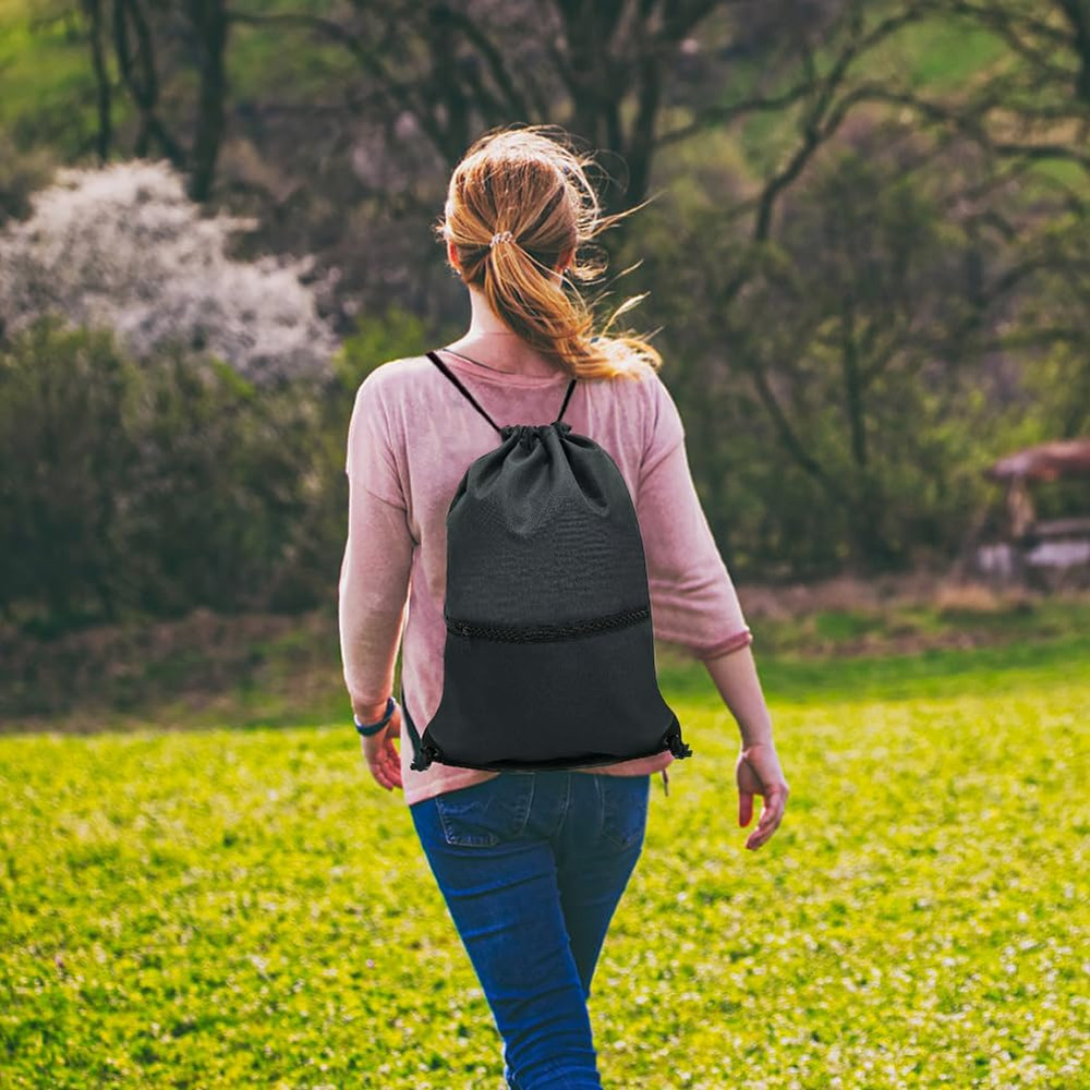 Drawstring Backpack Bag - Sport Gym Sackpack