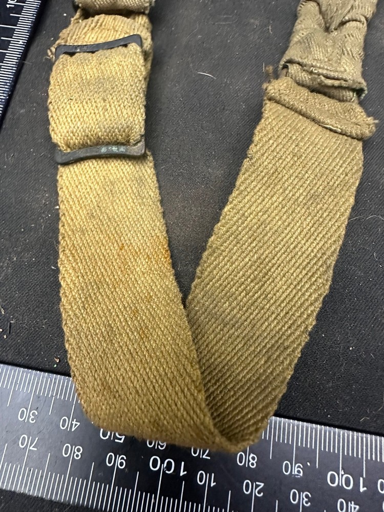 WW2 British Army Helmet Chinstrap - Original Example