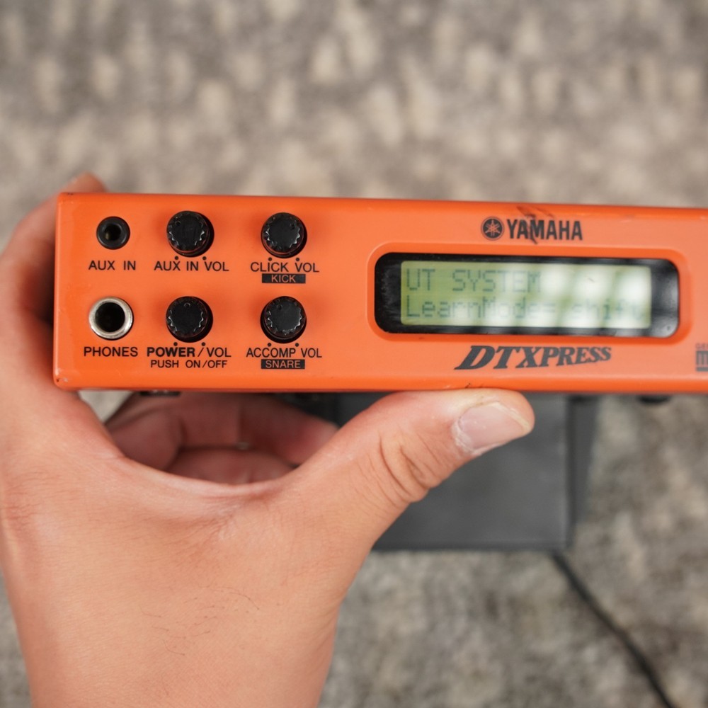 YAMAHA DTXPRESS Drum Trigger Module Electronic Drums w/ Mount & Power Supply