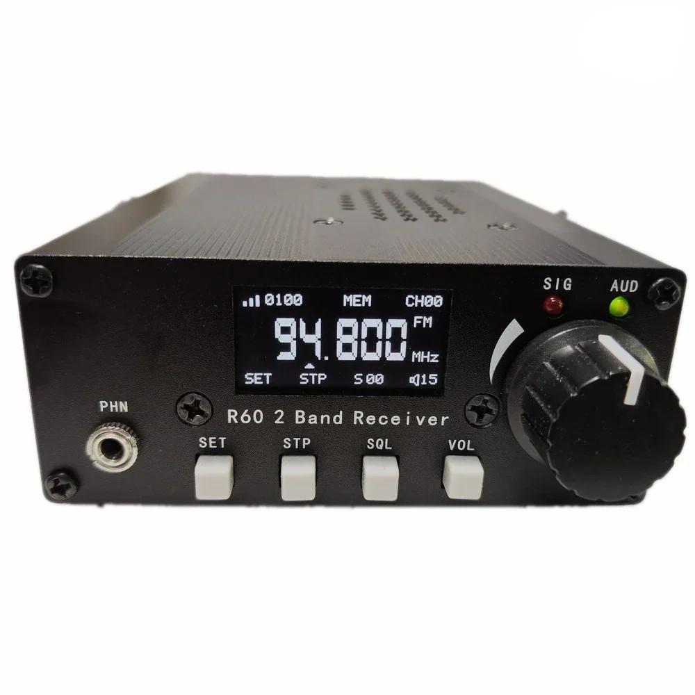 DIY Kits FM Broadcast/Aviation Band PLL Receiver Secondary Frequency Conversion
