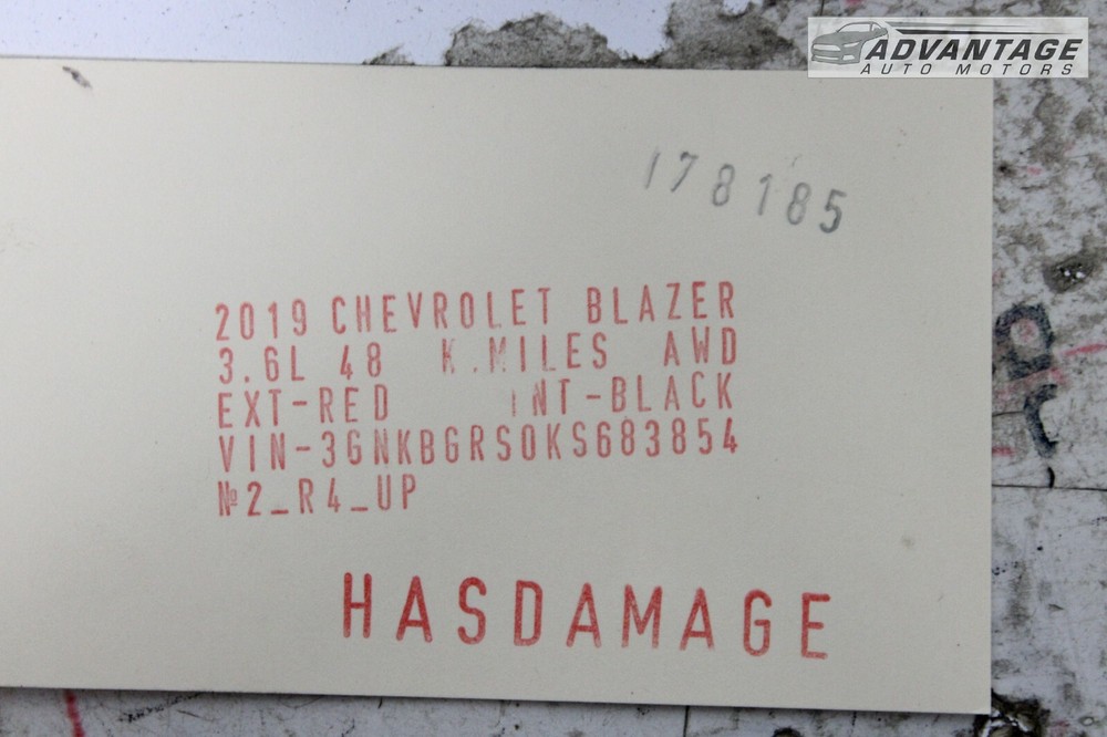 2019-2022 CHEVY BLAZER KEYLESS ENTRY ANTENNA CONTROL COMPUTER MODULE DENSO OEM