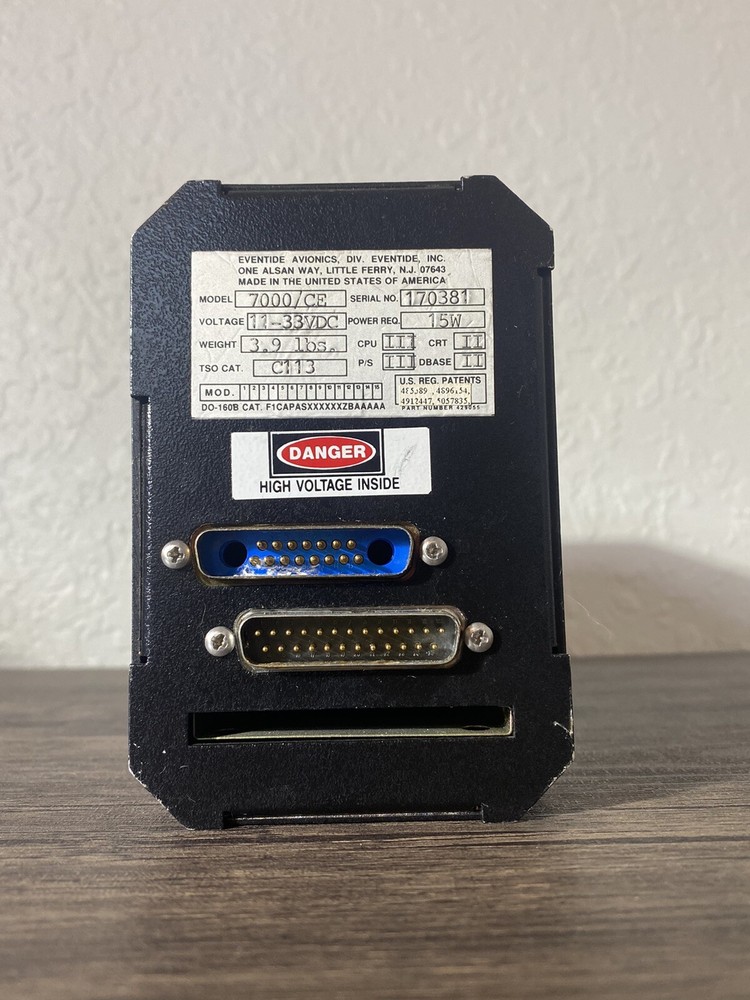 Eventide Argus 7000/CE Removed Working