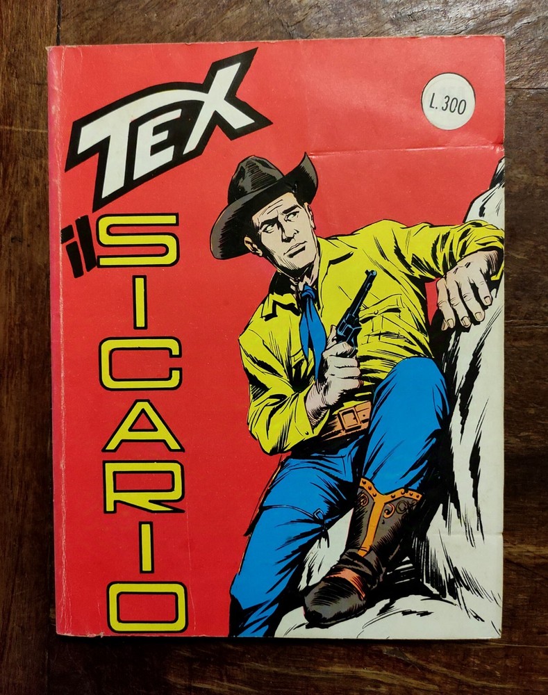 TEX Comic No. 46 THE HITMAN 1967 Sergio Bonelli + GREAT + Read Description