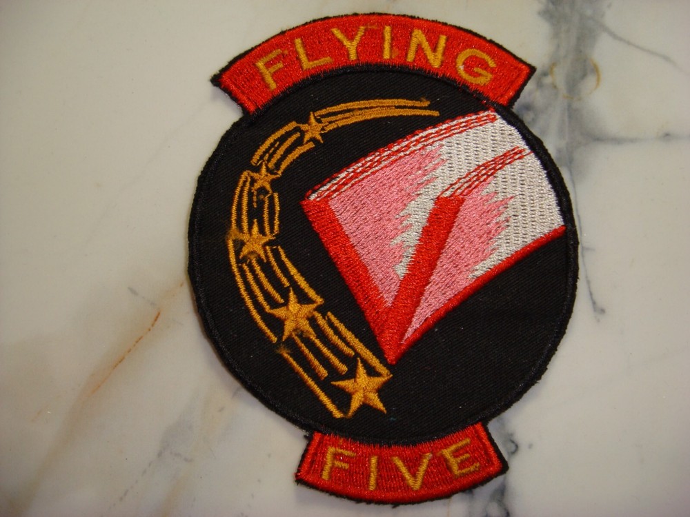 US NAVY TRAINING SQUADRON VT-5 FLYING FIVE PATCH