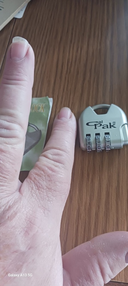 Luggage Combination Zipper Lock