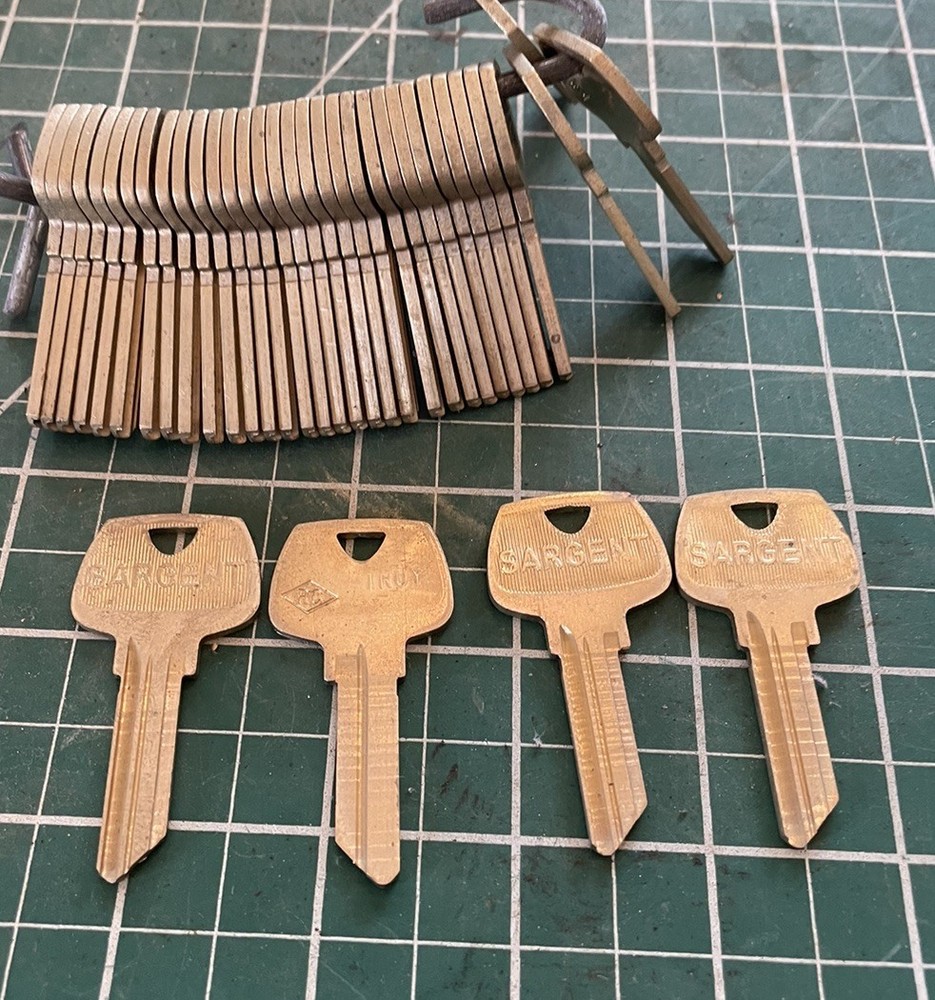 10 Sargent RC 5 Pin Key Blanks Locksmith