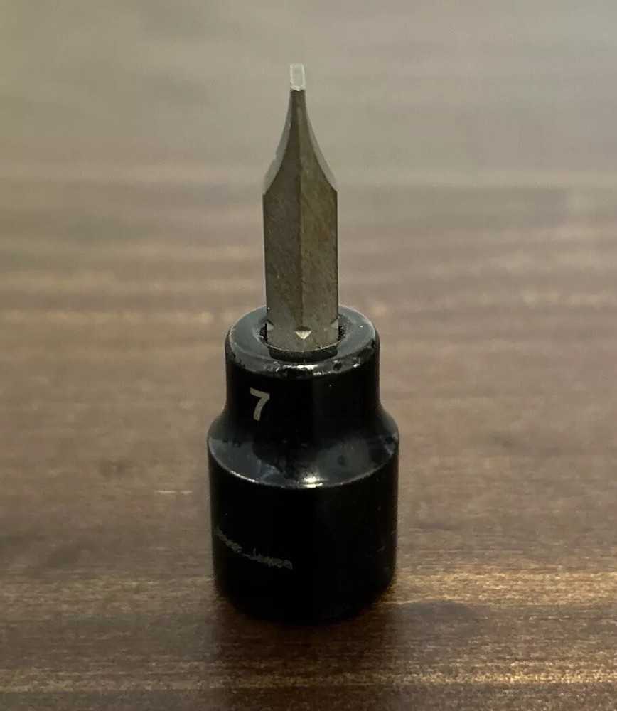 WEST COAST CHOPPERS JESSE JAMES TOOLS 3/8" Drive Socket Flathead #7