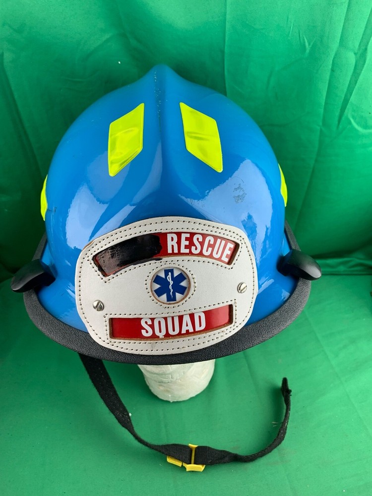 Cairns Firefighter HP3 Commando Helmet Blue