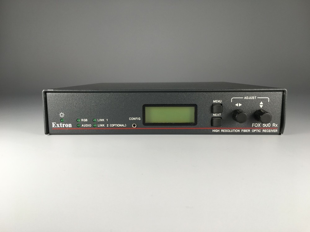 Extron FOX 500 Rx Fiber Optic High Resolution Receiver *Tested Working*