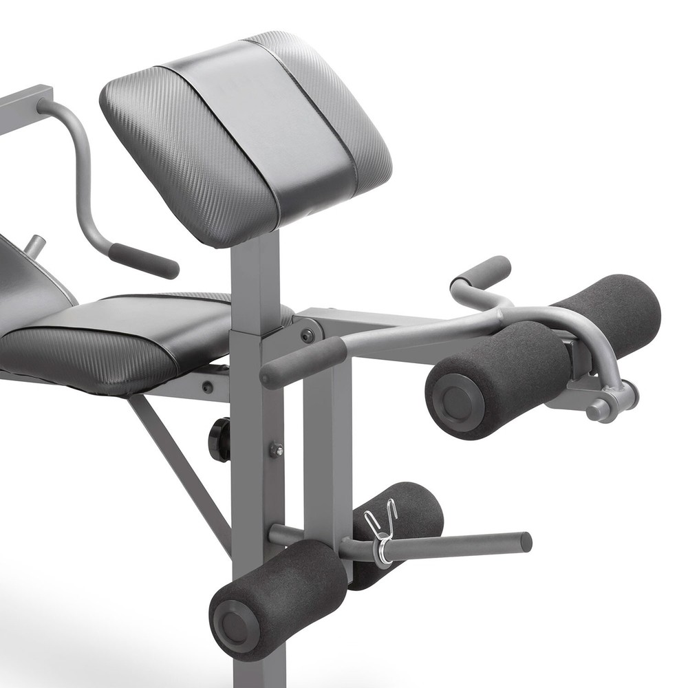 Standard Weight Bench | Marcy Diamond Elite MD-389 Leg Developer Preacher Curl