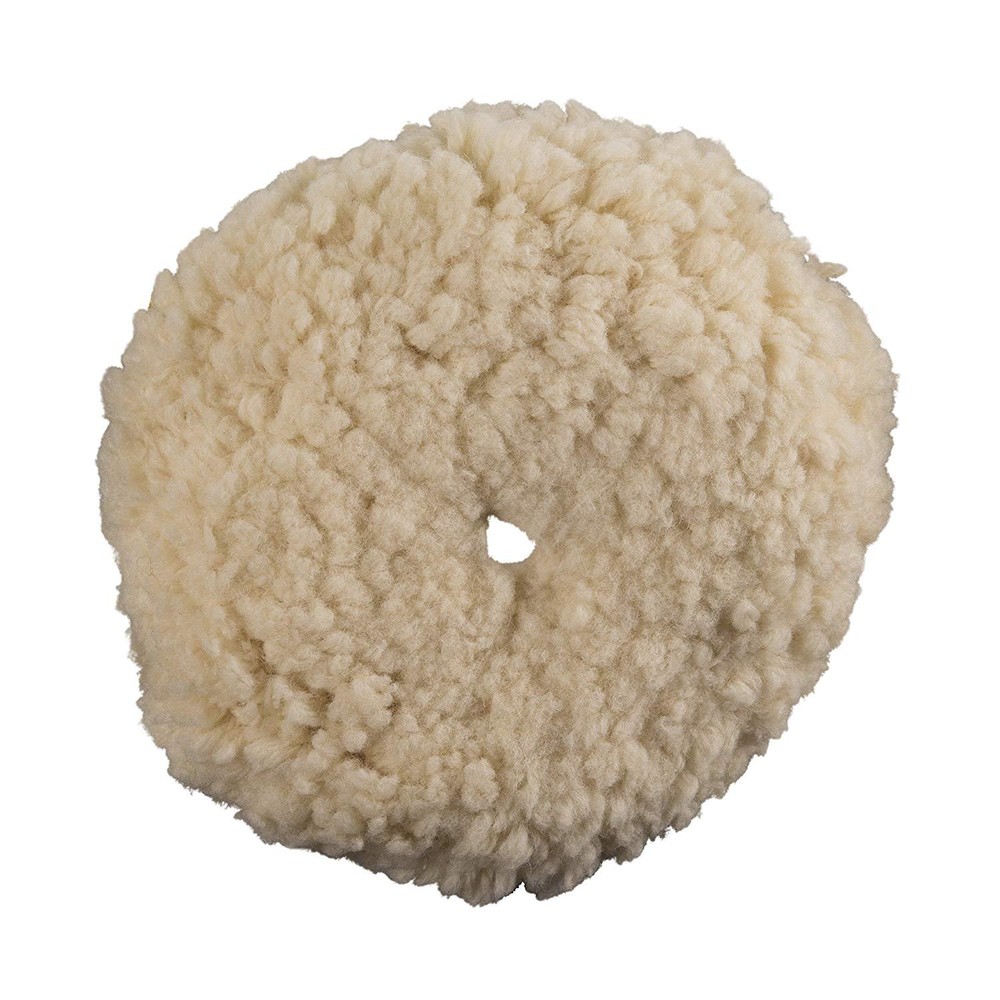 Meguiars WRWC8 Soft Buff Rotary Wool Cutting Pad, 8 inch