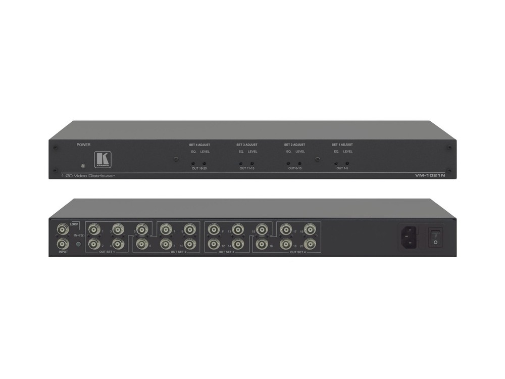 Kramer VM-1021N 1x20 Composite/SDI Video Distribution Amplifier