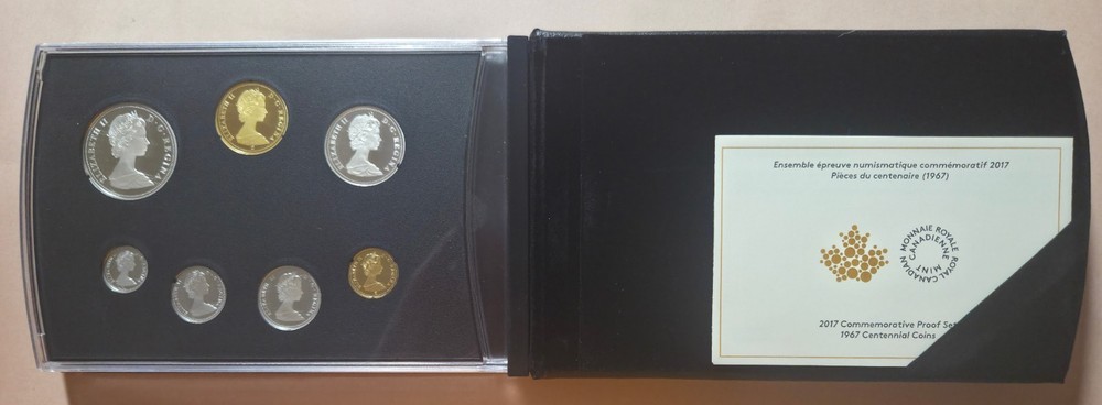 2017 Commemorative Proof Set - 1967 Centennial Coins
