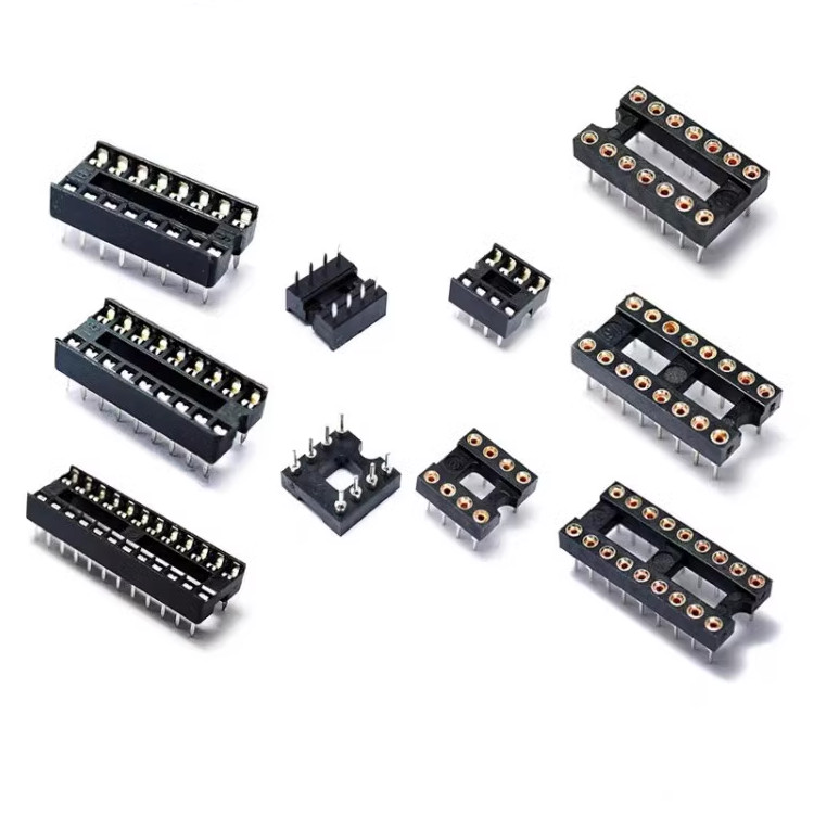 8/14/16/20/28/40P IC socket Integrated chip base Microcontroller base DIP Holder