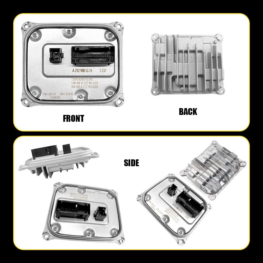 LED Headlight Ballast Control Unit Module For 2014-2016 Mercedes-Benz E-CLASS