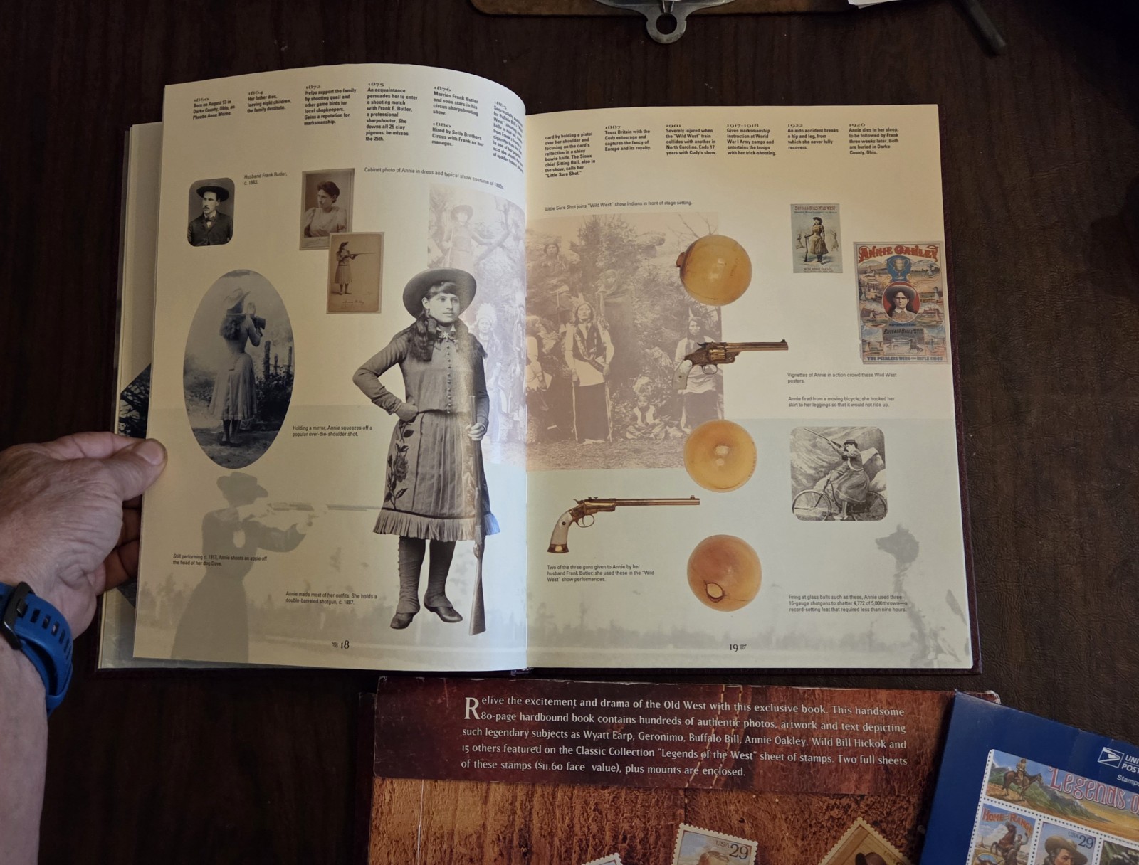 United States Sc# 2870 Legends of the West Recalled Error Sheet Mint MNH + BOOK