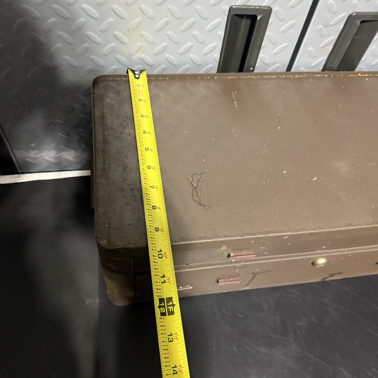 Kennedy MC-22 Machinist Tool Chest 2 Drawer Metal Toolbox USA VINTAGE Industrial