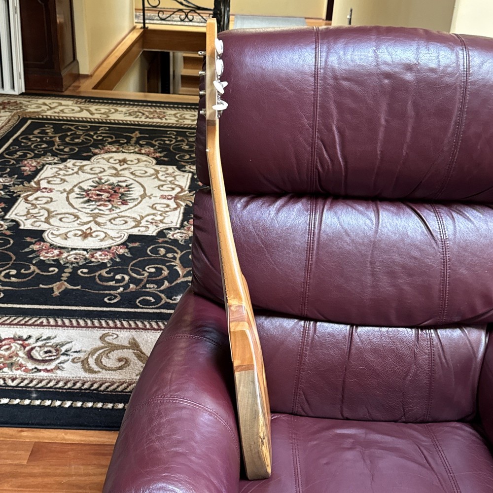 8-string Tahitian Ukulele. Model Featuring A Turtle-shaped Body. Used